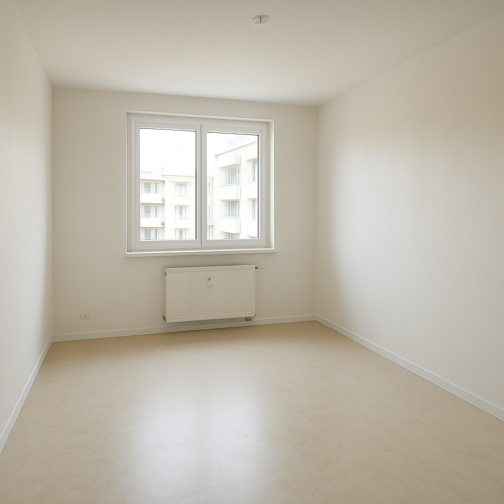 Après — Nettoyage d'un logement insalubre