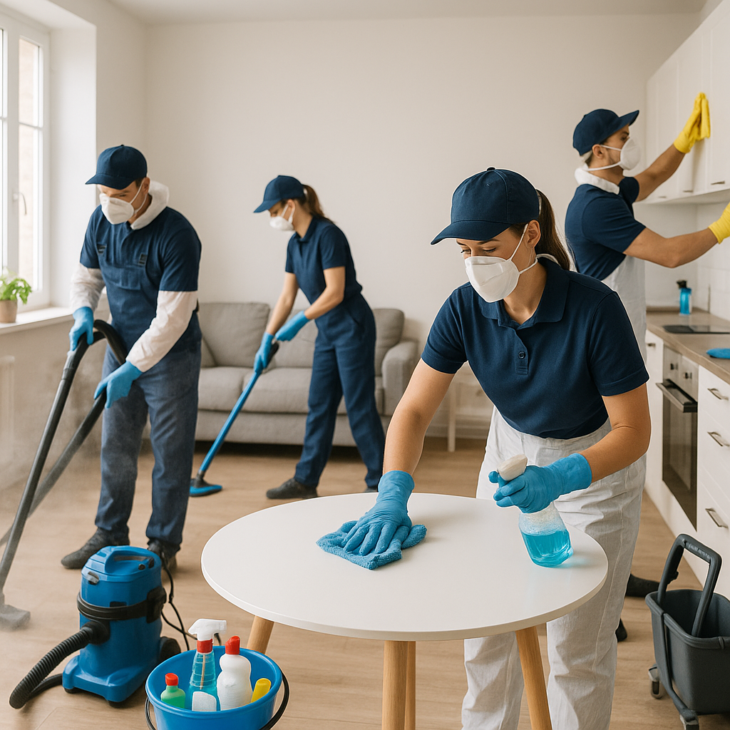 Nettoyage après sinistre, travaux et expulsion
